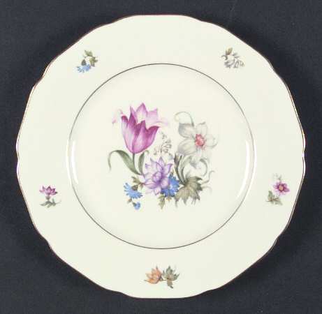 Bridal Bouquet Salad Plate