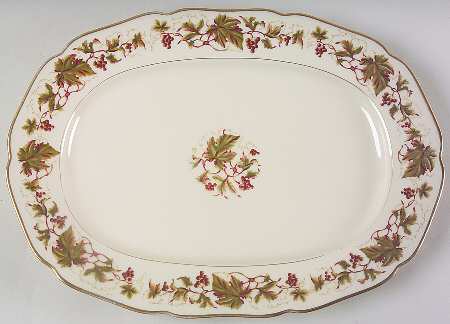 Falstaff 14" Oval Serving Platter