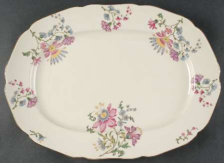 Figaro 16" Oval Serving Platter
