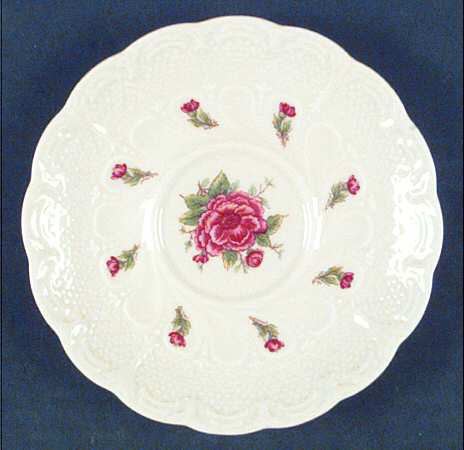 Flora Rose Saucer