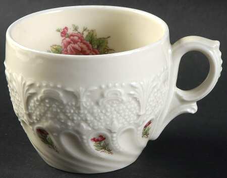 Flora Rose Flat Cup