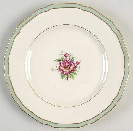 Morning Rose Salad Plate