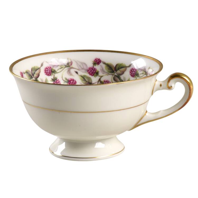 Red Raspberry Footed Cup