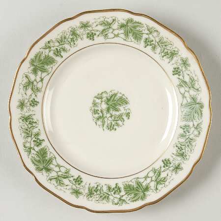 Wine Bread & Butter Plate by Royal York (Germany)