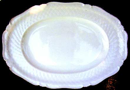 Royal Platinum 14" Oval Serving Platter