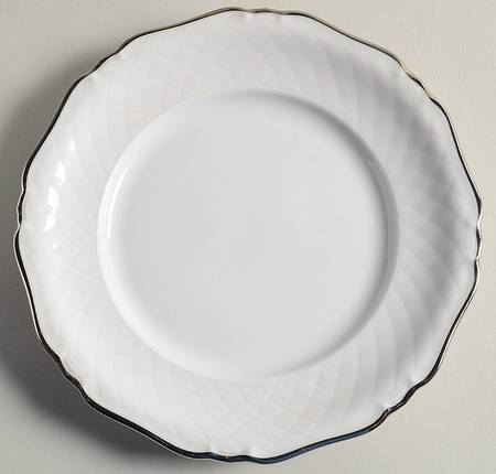Royal Platinum Salad Plate