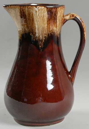 Brown Drip 64 Oz Pitcher