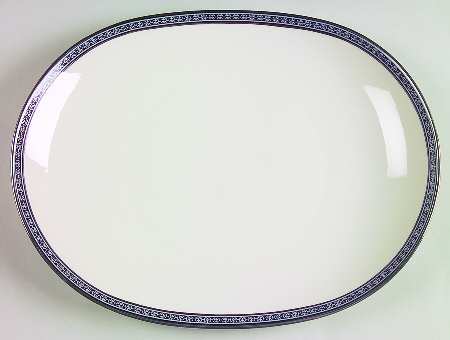 Grecian Princess 15" Oval Serving Platter