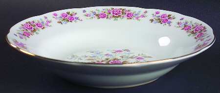 RSA1 (Scalloped) Large Rim Soup Bowl