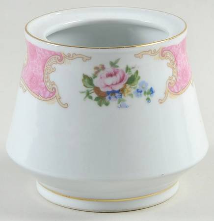 Spring Garden (Gold Trim) Sugar Bowl No Lid
