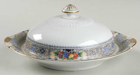 Ascot Round Covered Butter