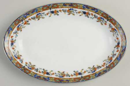 Cobwebs 11" Oval Serving Platter