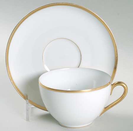 Midas Flat Cup & Saucer Set