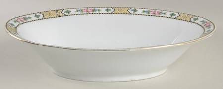 Rose of Tomorrow 9" Oval Vegetable Bowl