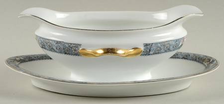 RSC1 Gravy Boat with Attached Underplate
