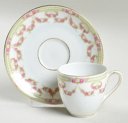 RSC5 Flat Demitasse Cup & Saucer Set