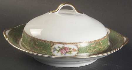 Shagreen Round Covered Butter