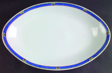 Sweet Home 16" Oval Serving Platter by Royal Schwarzburg