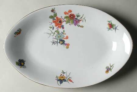 Tanglewood 15" Oval Serving Platter