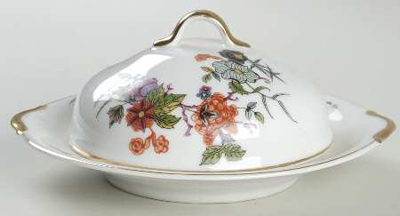Tanglewood Round Covered Butter