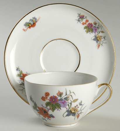 Tanglewood Flat Cup & Saucer Set