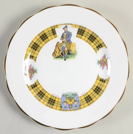 Bonnie Scotland Salad Plate