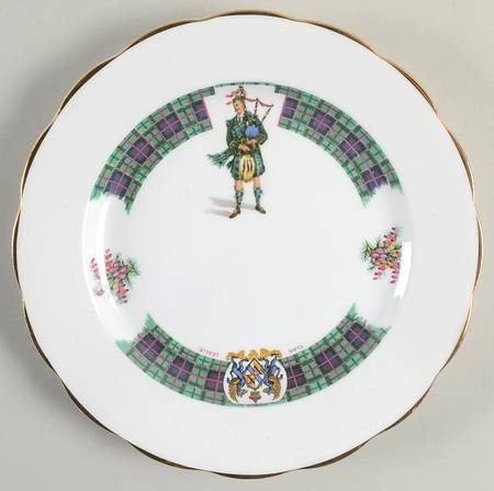 Bonnie Scotland Salad Plate