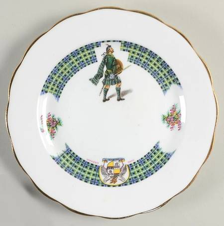 Bonnie Scotland Salad Plate