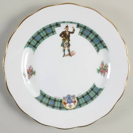 Bonnie Scotland Salad Plate