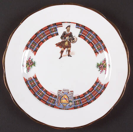 Bonnie Scotland Salad Plate