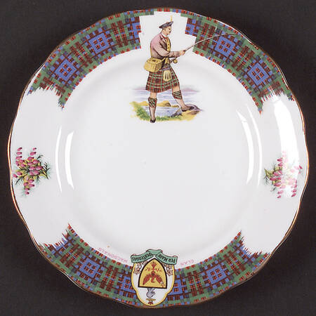 Bonnie Scotland Bread & Butter Plate