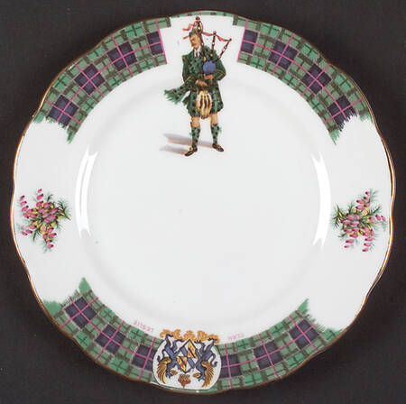 Bonnie Scotland Bread & Butter Plate