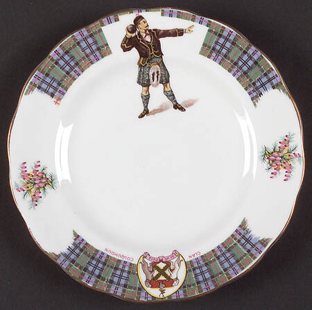 Bonnie Scotland Bread & Butter Plate