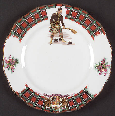 Bonnie Scotland Bread & Butter Plate