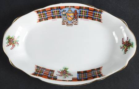 Bonnie Scotland 8" Oval Tray