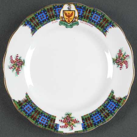 Bonnie Scotland Bread & Butter Plate