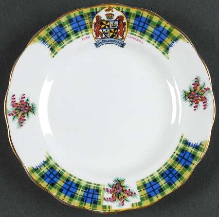 Bonnie Scotland Bread & Butter Plate
