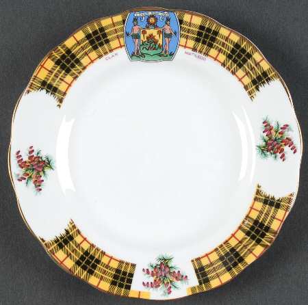 Bonnie Scotland Bread & Butter Plate