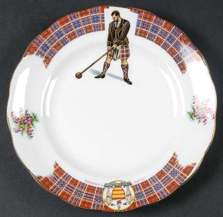 Bonnie Scotland Bread & Butter Plate