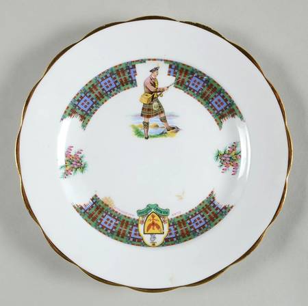 Bonnie Scotland Salad Plate