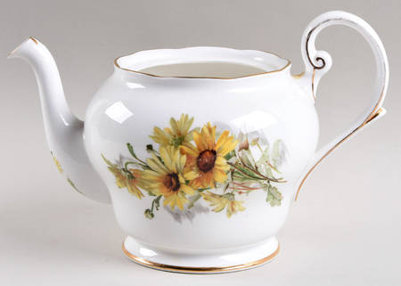 Brown Eyed Susan Teapot No Lid