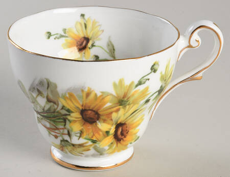Brown Eyed Susan Footed Cup
