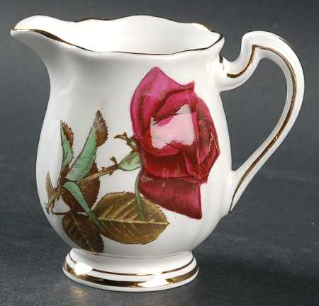 English Rose (Scalloped) Mini Creamer