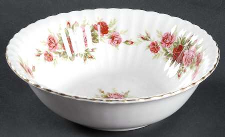 English Rose (Fluted) Coupe Cereal Bowl