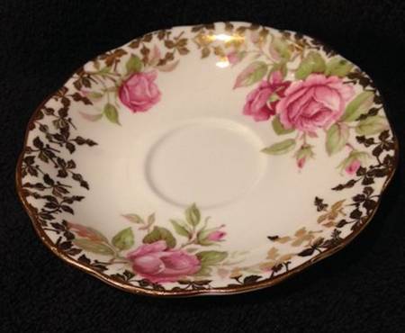 Festival Rose Saucer