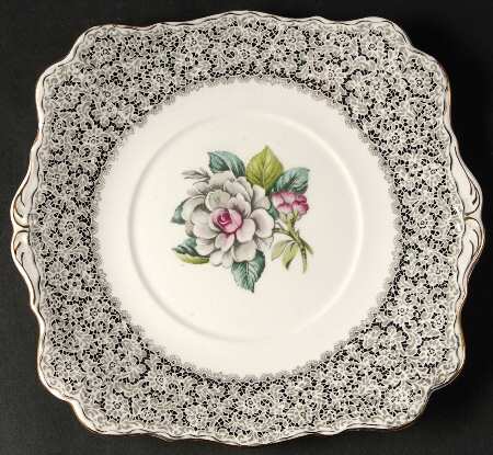 Keepsake (England) Square Salad Plate