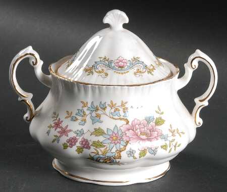 Mandarin Sugar Bowl & Lid