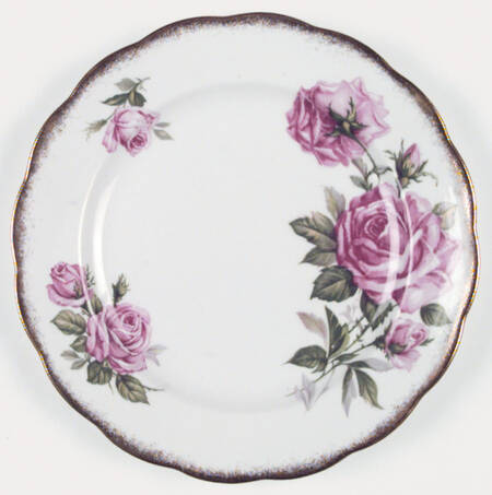 Orleans Rose Salad Plate