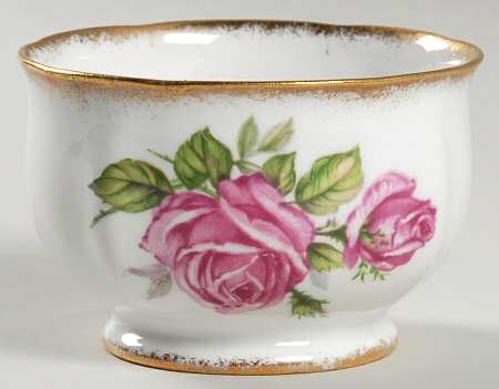 Orleans Rose Mini Open Sugar Bowl