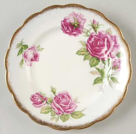 Orleans Rose Bread & Butter Plate